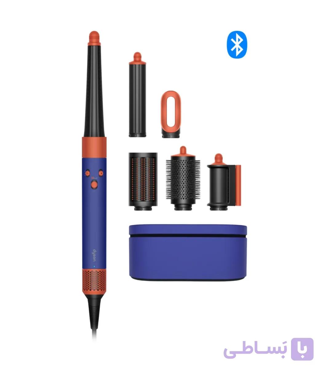 حالت دهنده مو دایسون مدل HS08 Airwrap Hair styler blue Topaz