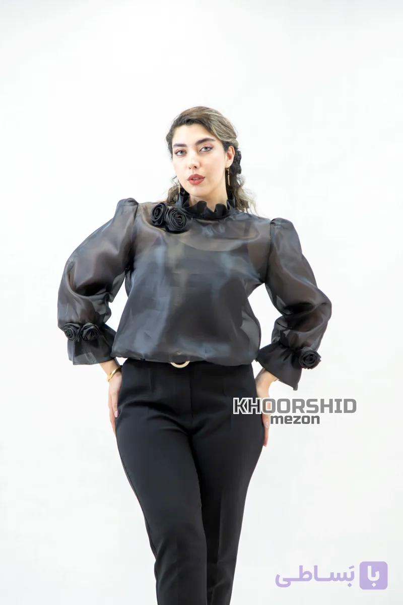 شومیز دوتیکه لمینت مجلسی