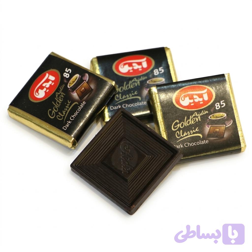 کاکائو تلخ 85% آیدین (۵۰ گرم)