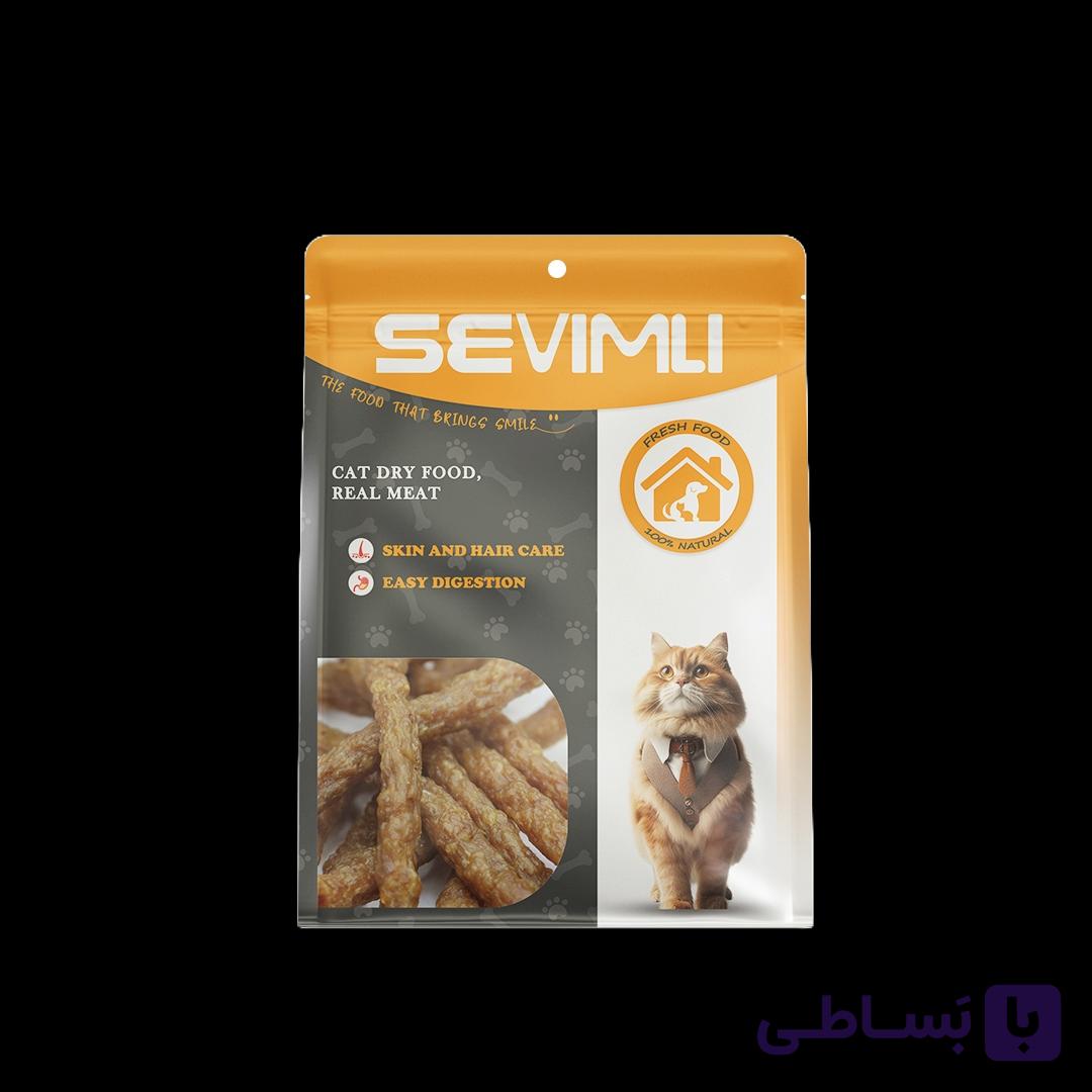 تشویقی مدادی نرم گوشت گاو مخصوص گربه