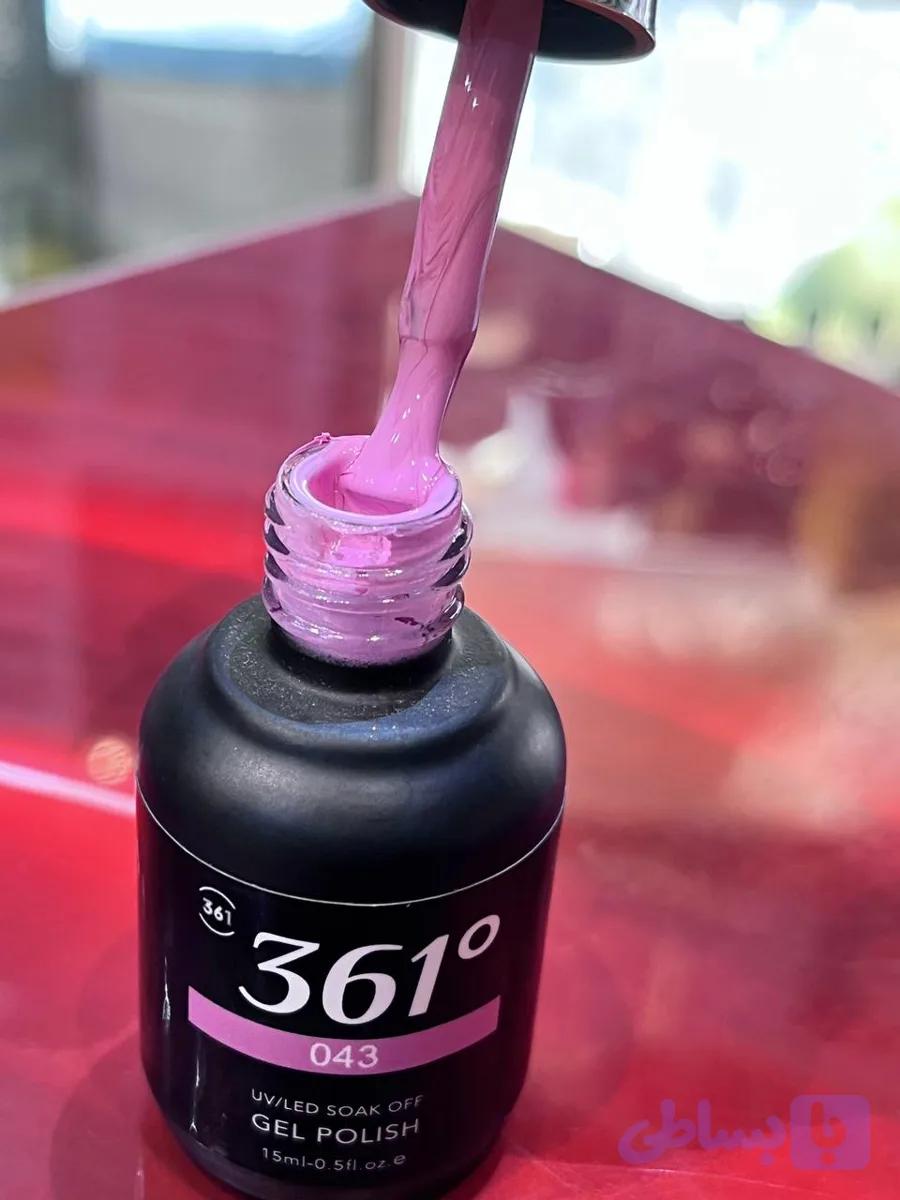 لاکژل 15میل برند 361درجه 043