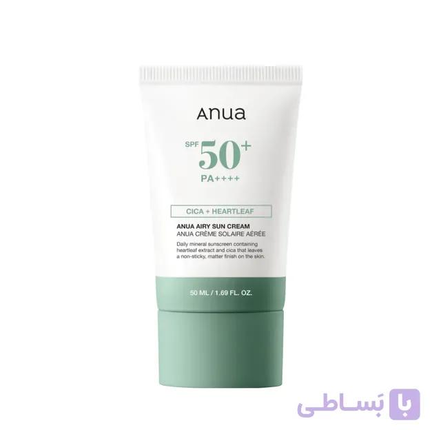 ضدآفتاب ANUA ضد التهاب و مرطوب کننده حجم 50 میلی لیتر — تصویر 1