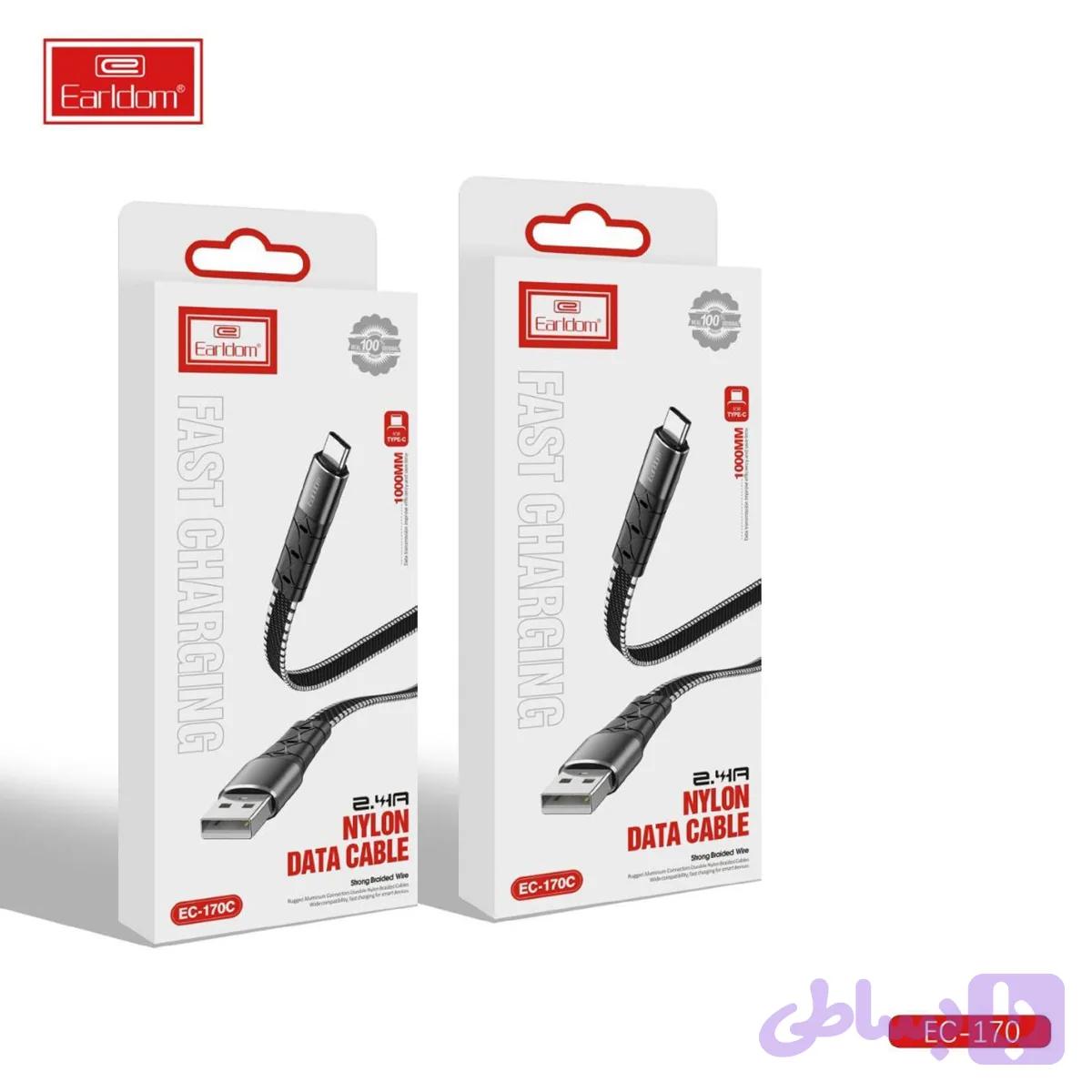 کابل میکرو یو اس بی فست شارژ ارلدوم EARLDOM 170 MICRO