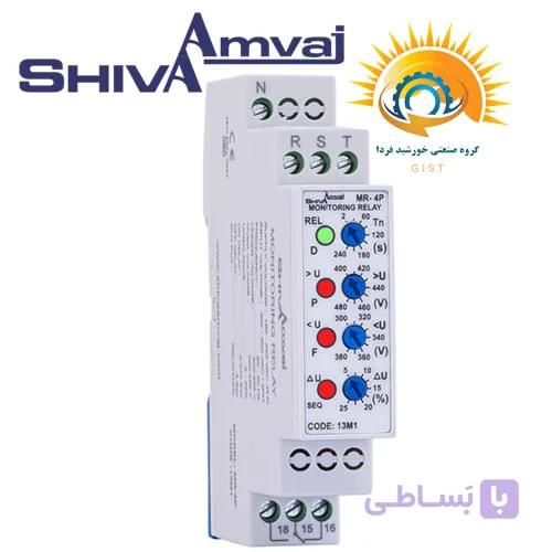 کنترل فاز شیوا امواج مدل MR-4P کد 13M1 | حفاظت در برابر نوسانات و قطع فاز