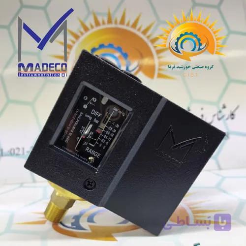 پرشر سوئیچ مدکو سری MDPS1 رنج منفی 1 تا 0 بار مدل MDPS1-M1-1-T-4-B-WA — تصویر 1