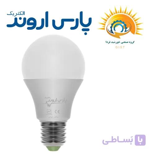 لامپ حبابی 25 وات LED پارس اروند سری آویسا – نور آفتابی / مهتابی / یخی — تصویر 1