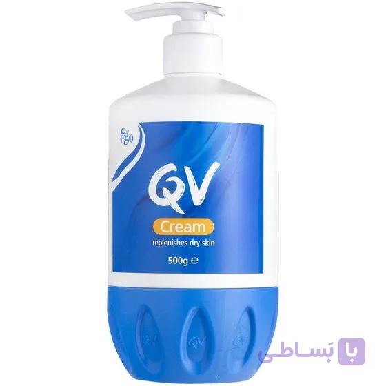 کرم مرطوب کننده کیووی مدل Ego مناسب پوست خشک وزن حجم 500 میلی لیتر