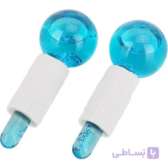 ماساژور صورت دستی مدل گوی یخی بسته ۲ عددی — تصویر 1
