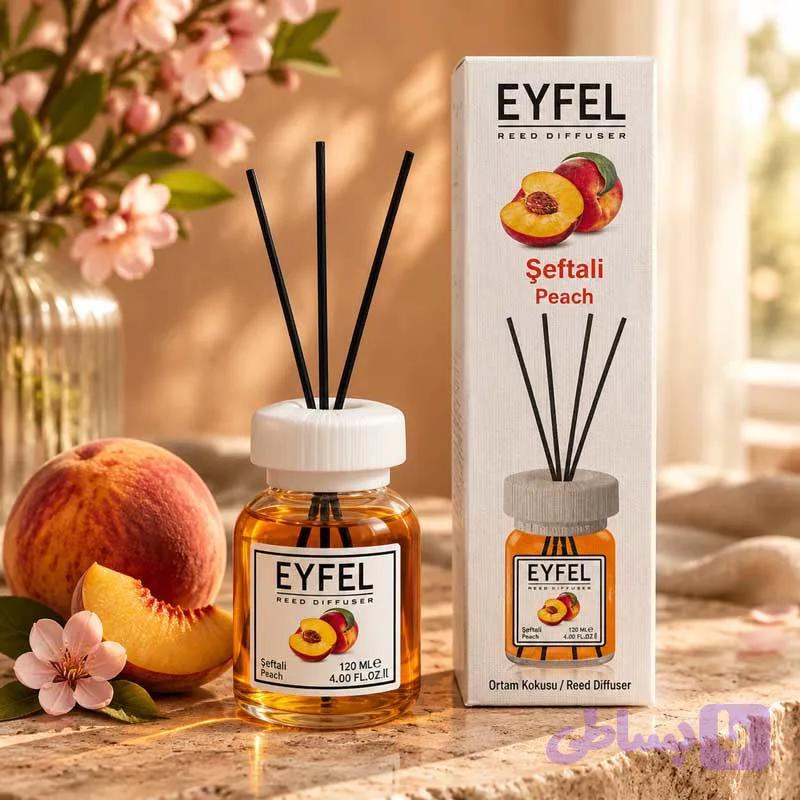 خوشبو کننده هوا ایفل EYFEL رایحه هلو (Peach) حجم 120 میل — تصویر 1