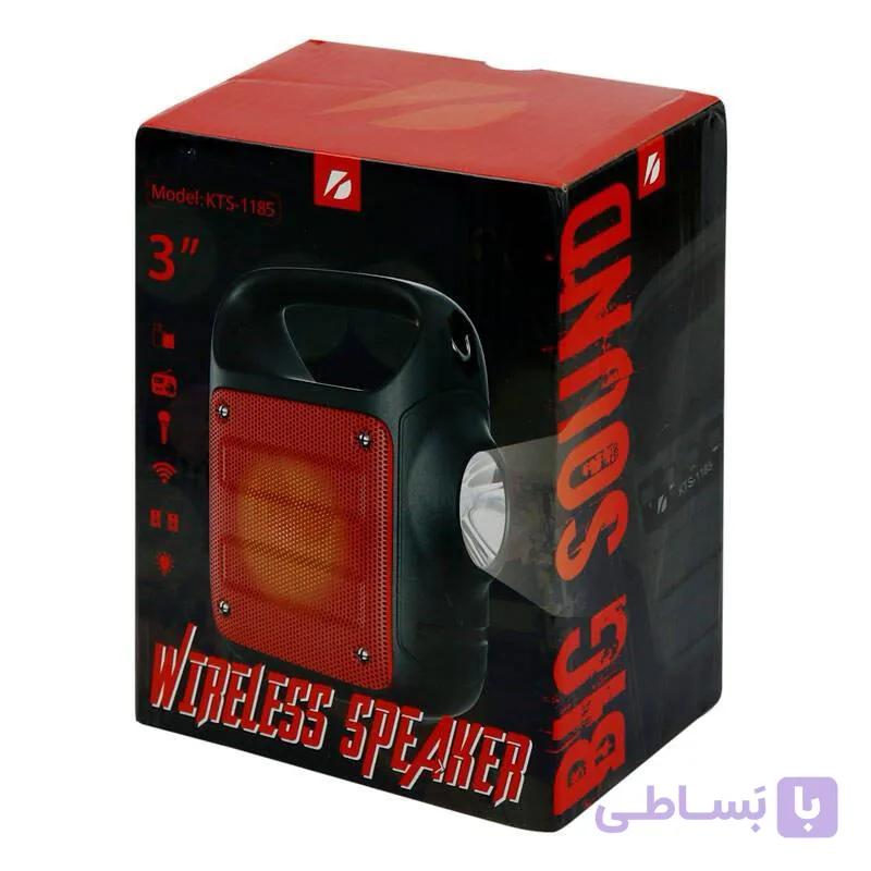 اسپیکر بلوتوثی چراغ دار مدل KTS-1185 — تصویر 1