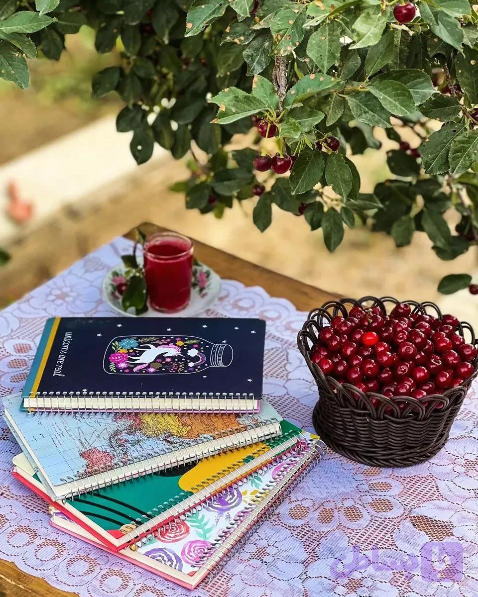 دفتر رقعی جلد سخت سیمی نقاشی/خطی