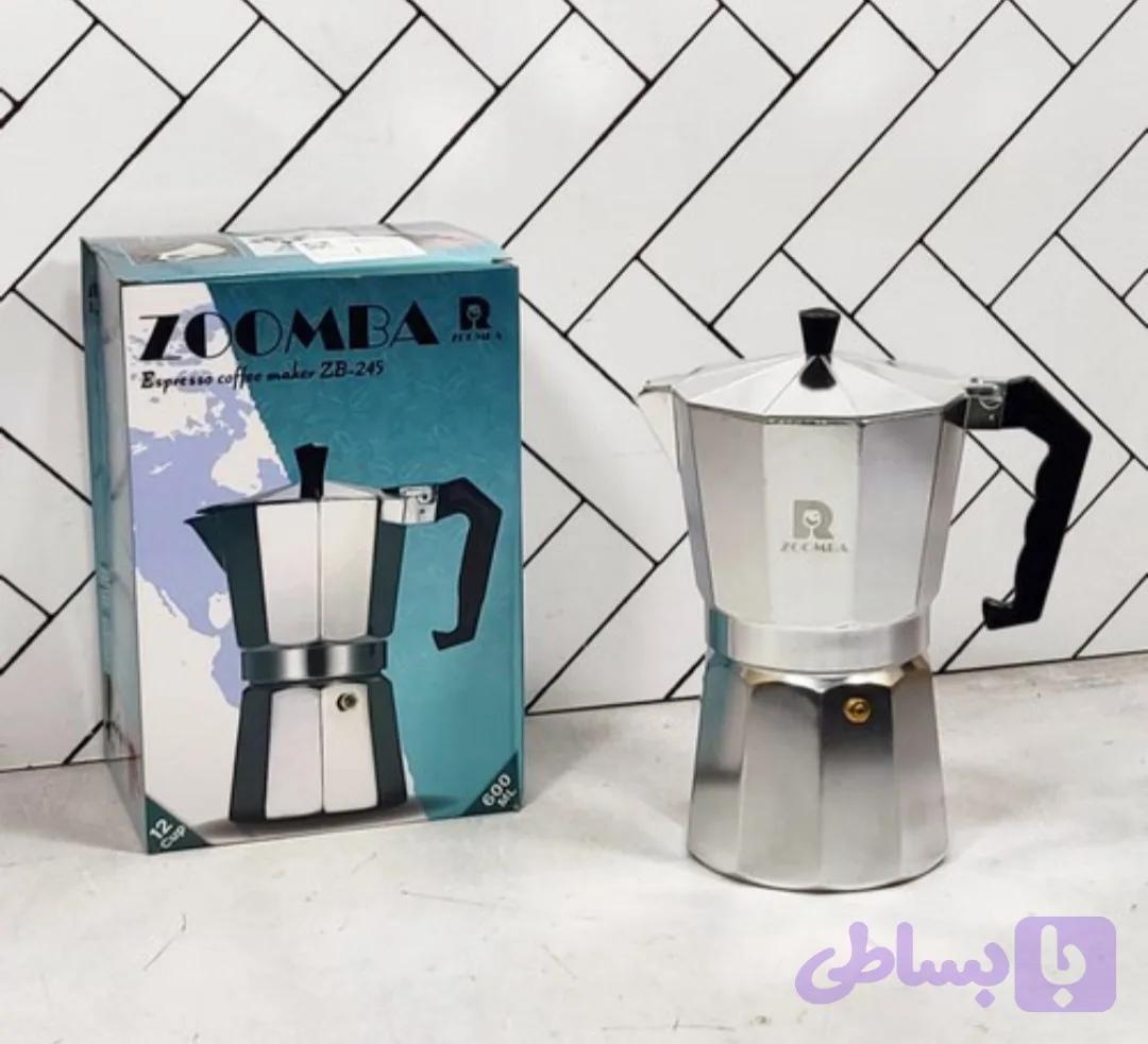 قهوه جوش آلومینیومی زومبا