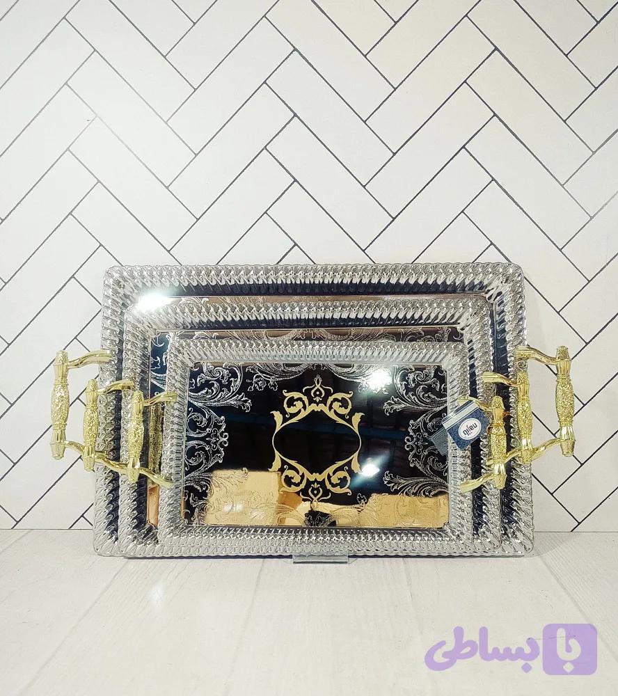 سینی ۳ تکه ۵۰۶۷ نجیب جعبه طلایی