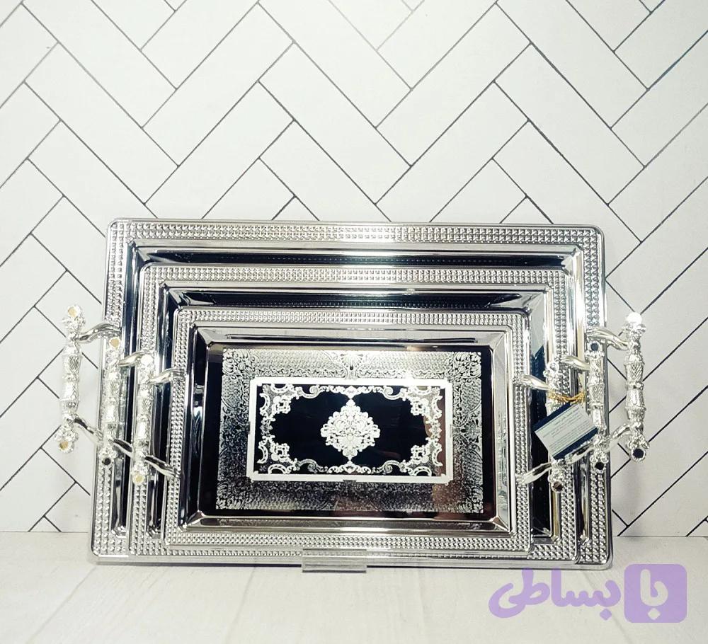سینی ۳ تکه ۵۰۶۵ نجیب جعبه طلایی