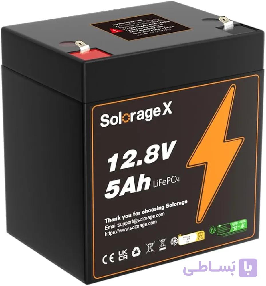 باتری لیتیوم موتور سیکلت Solorage LiFePO4 با BMS داخلی