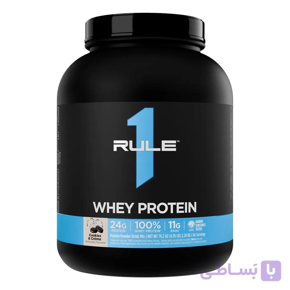 RULE1 WHEY PROTEIN - پروتئین وی رول وان — تصویر 1