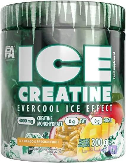 FA ICE CREATINE 300G ICY MANGO PASSION FRUIT آیس کراتین فیتنس آتوریتی FA