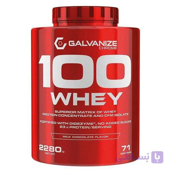 GALVANIZE 100 WHEY PROTEIN 2280G پروتئین وی گالوانایز