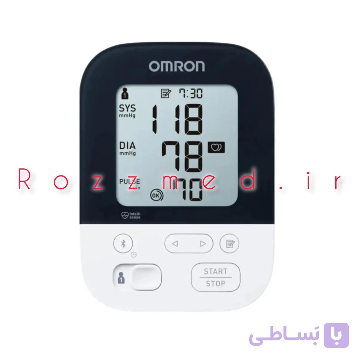 فشارسنج بازویی omron مدلm4 امرون ۵سال گارانتی طلایی پایکار بنیان طب