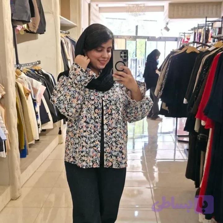 شومیز سوزن دوزی گل3530 — تصویر 1