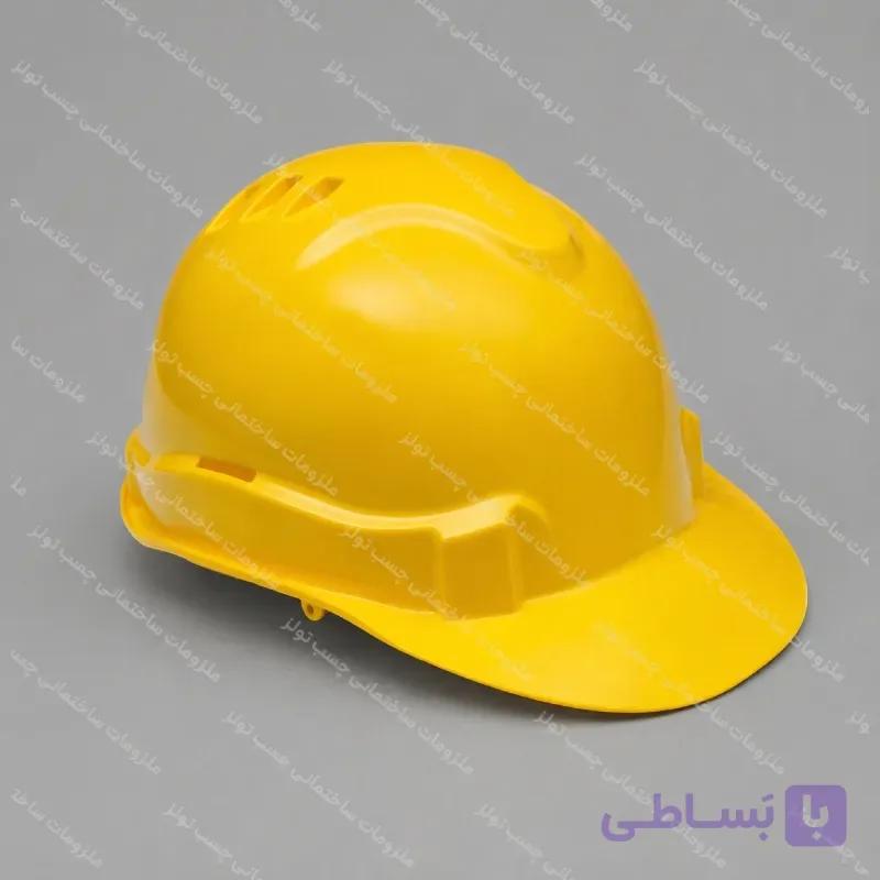 کلاه ایمنی در رنگ سفید ، سبز و قرمز کد CH135