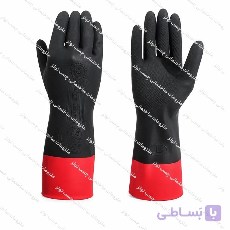 دستکش بنایی تکنسین در 3 سایز LXLM کد CH102