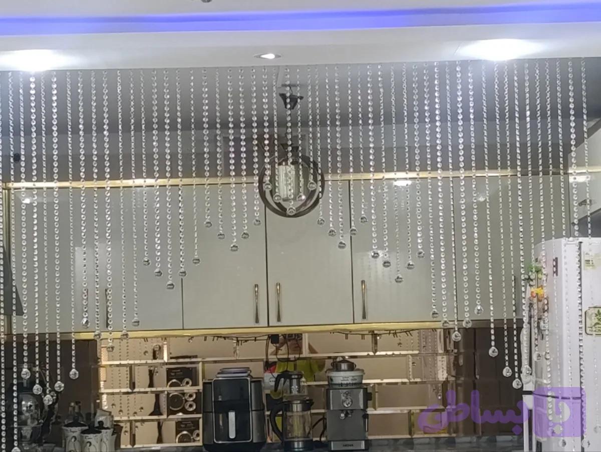 پرده کریستالی مدل پله پله