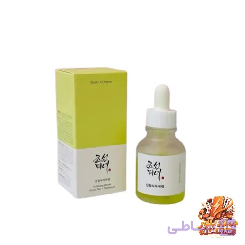 سرم چای سبز آبرسان و کنترل چربی پوست اصل — تصویر 1