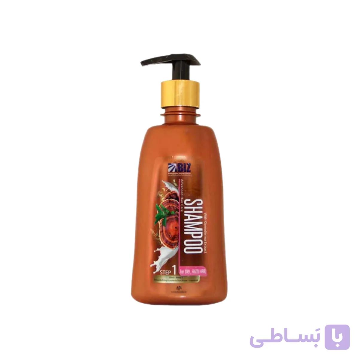 شامپو عصاره قارچ گانودرما مخصوص مو خشک