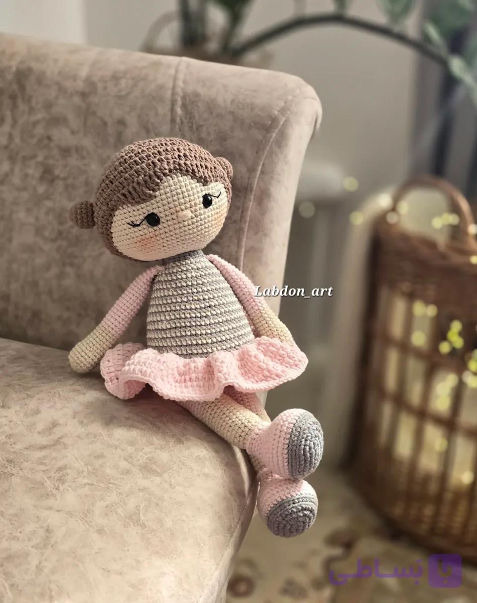 عروسک بافتنی فرح