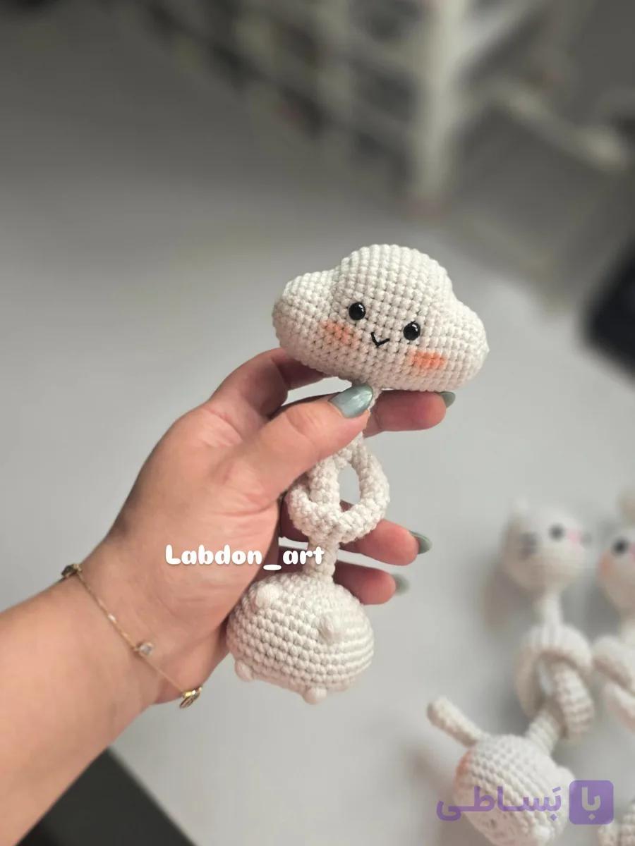 عروسک بافتنی ابر گردن دراز