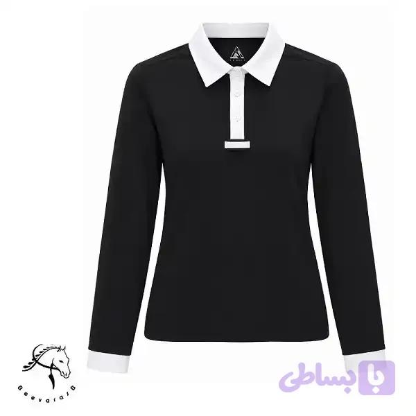 تیشرت سوارکاری آستین بلند -مردانه برند سون هیل seven hill (کد 0508) — تصویر 1