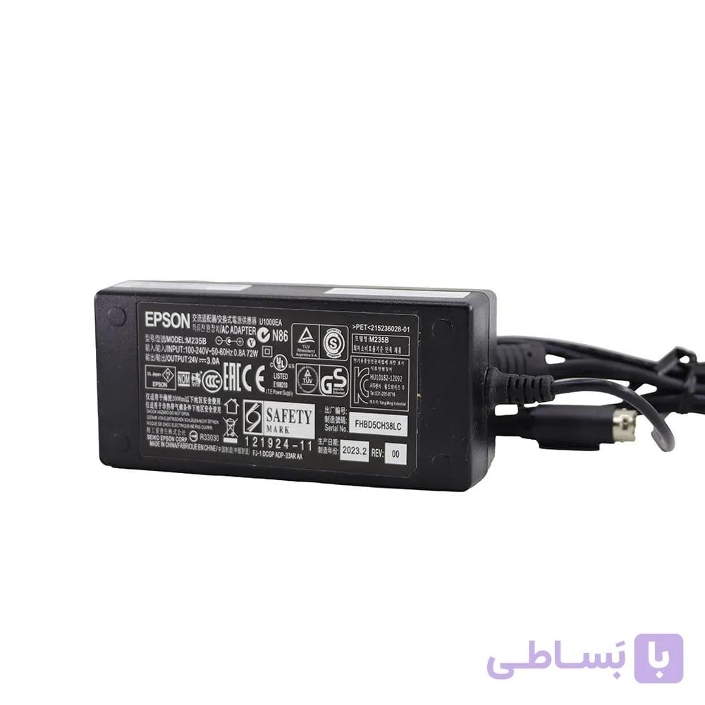 آداپتور 24 ولت 3 آمپر فیش پرینتر و لیبل پرینتر — تصویر 1