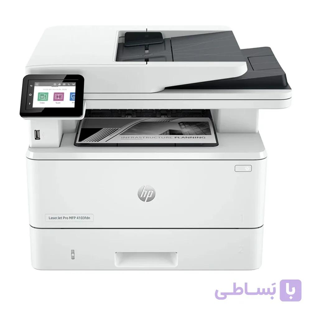 پرینتر لیزری اچ‌ پی مدل HP 4103fdn — تصویر 1