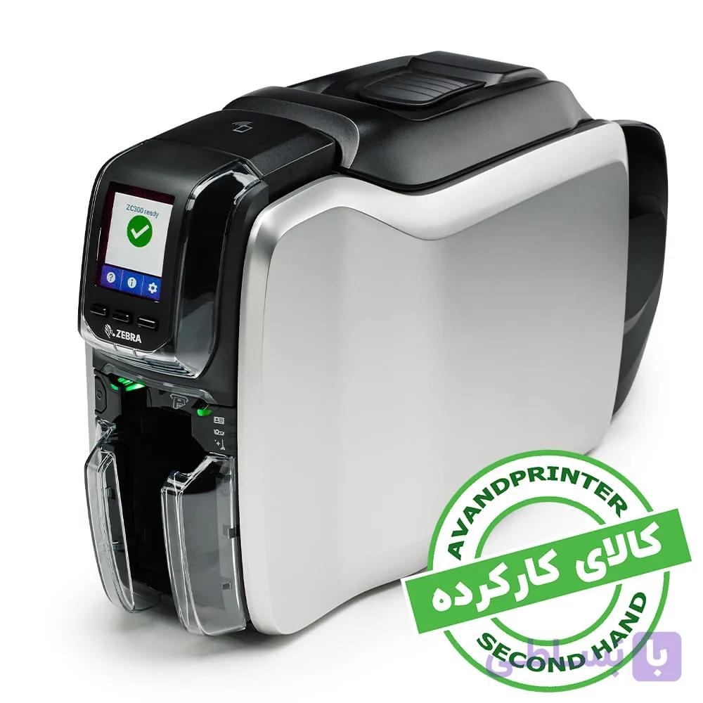 کارت پرینتر زبرا Zebra ZC 300 استوک — تصویر 1