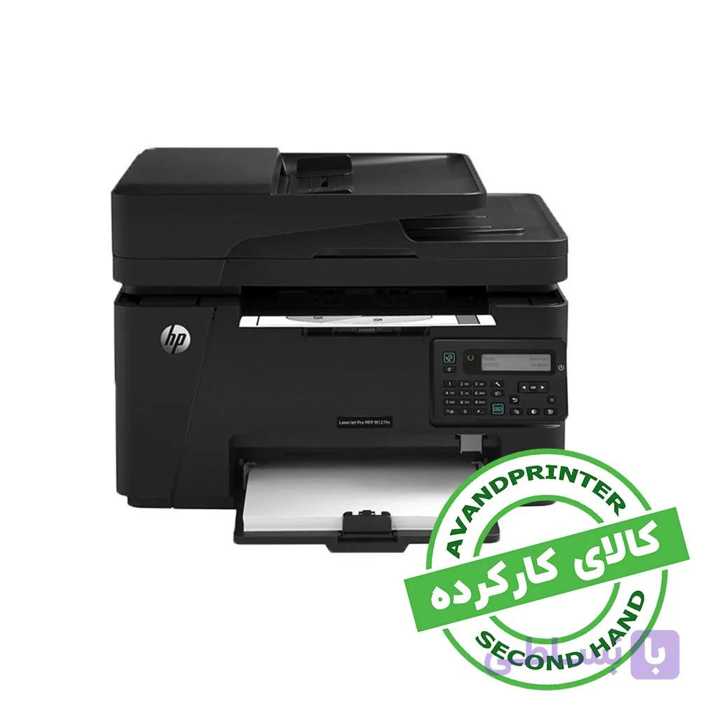 پرینتر چندکاره لیزری اچ پی MFP M127fn استوک — تصویر 1