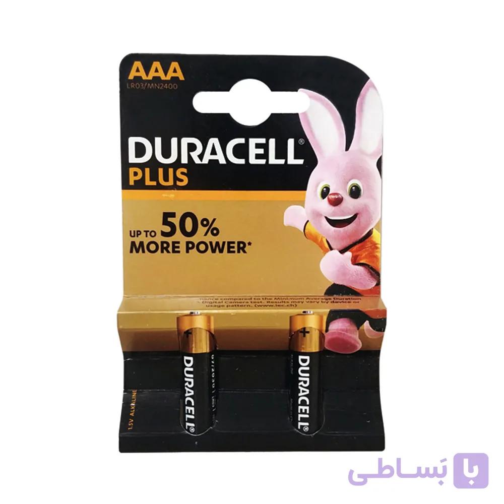 باتری نیم قلمی Duracell PLUS-LR3 1.5V — تصویر 1