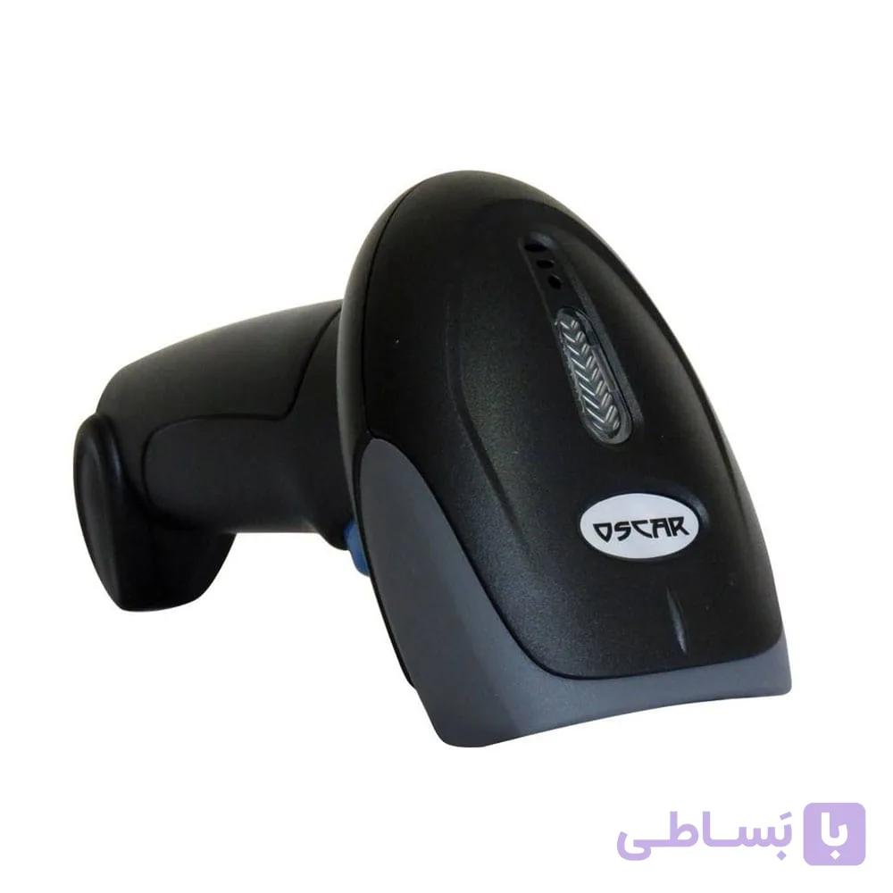 بارکد خوان با سیم اسکار Oscar OS-60 CBW (نوری) با پایه نگهدارنده — تصویر 1