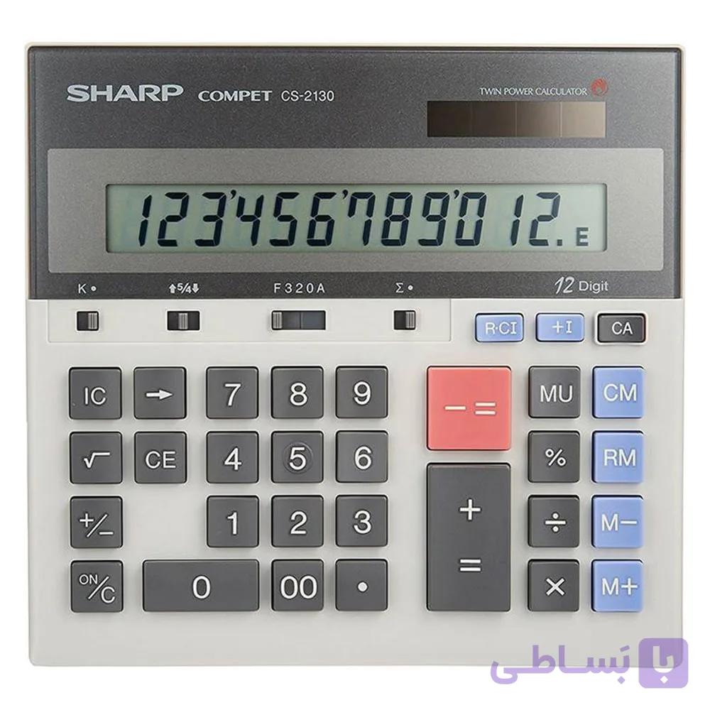 ماشین حساب شارپ Sharp CS-2186 — تصویر 1