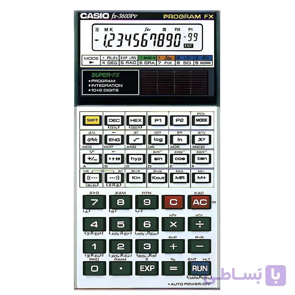 ماشین حساب کاسیو FX-3600PV — تصویر 1