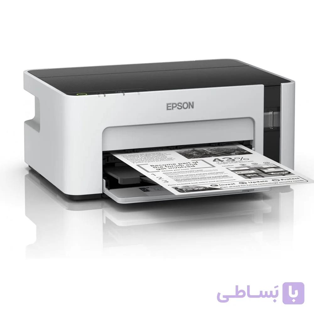 پرینتر جوهر افشان تک رنگ اپسون EcoTank M1100 — تصویر 1
