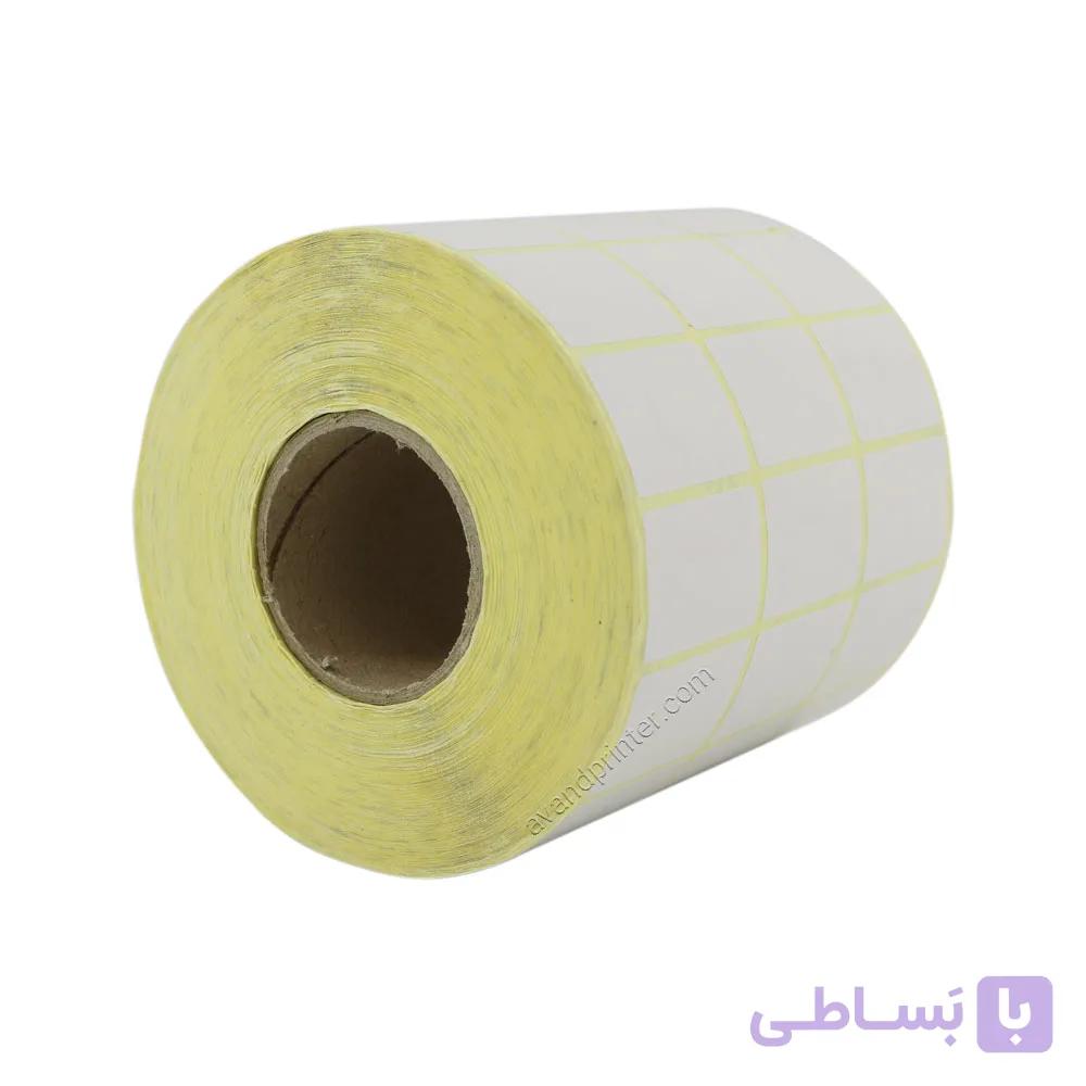 لیبل (برچسب) کاغذی طلایی سه ردیفه Paper Label 21×31 — تصویر 1