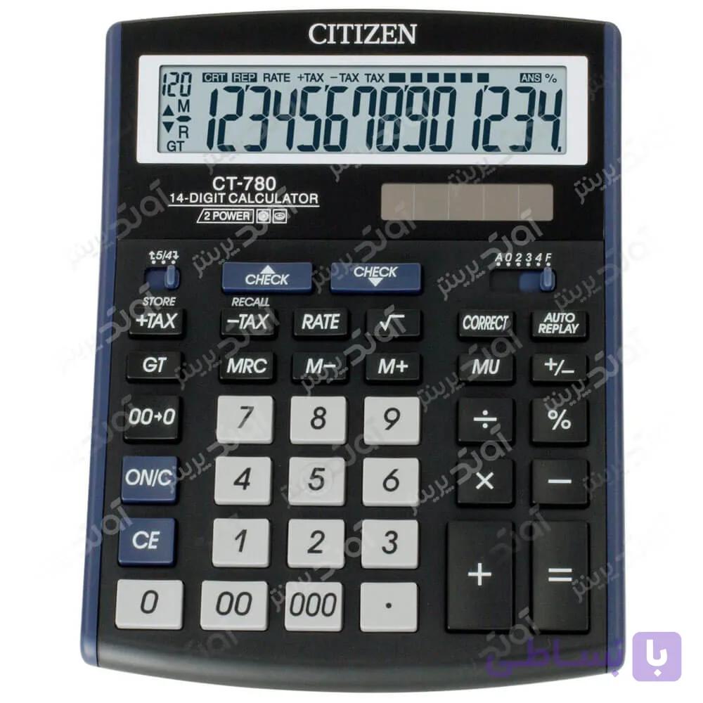 ماشین حساب سیتی زِن Citizen CT-666N — تصویر 1