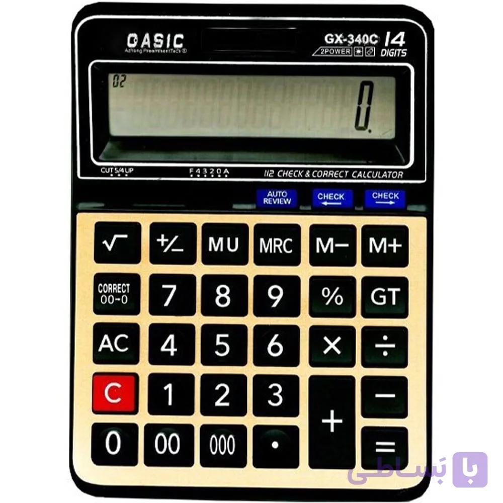 ماشین حساب کاسیک GX-340C — تصویر 1