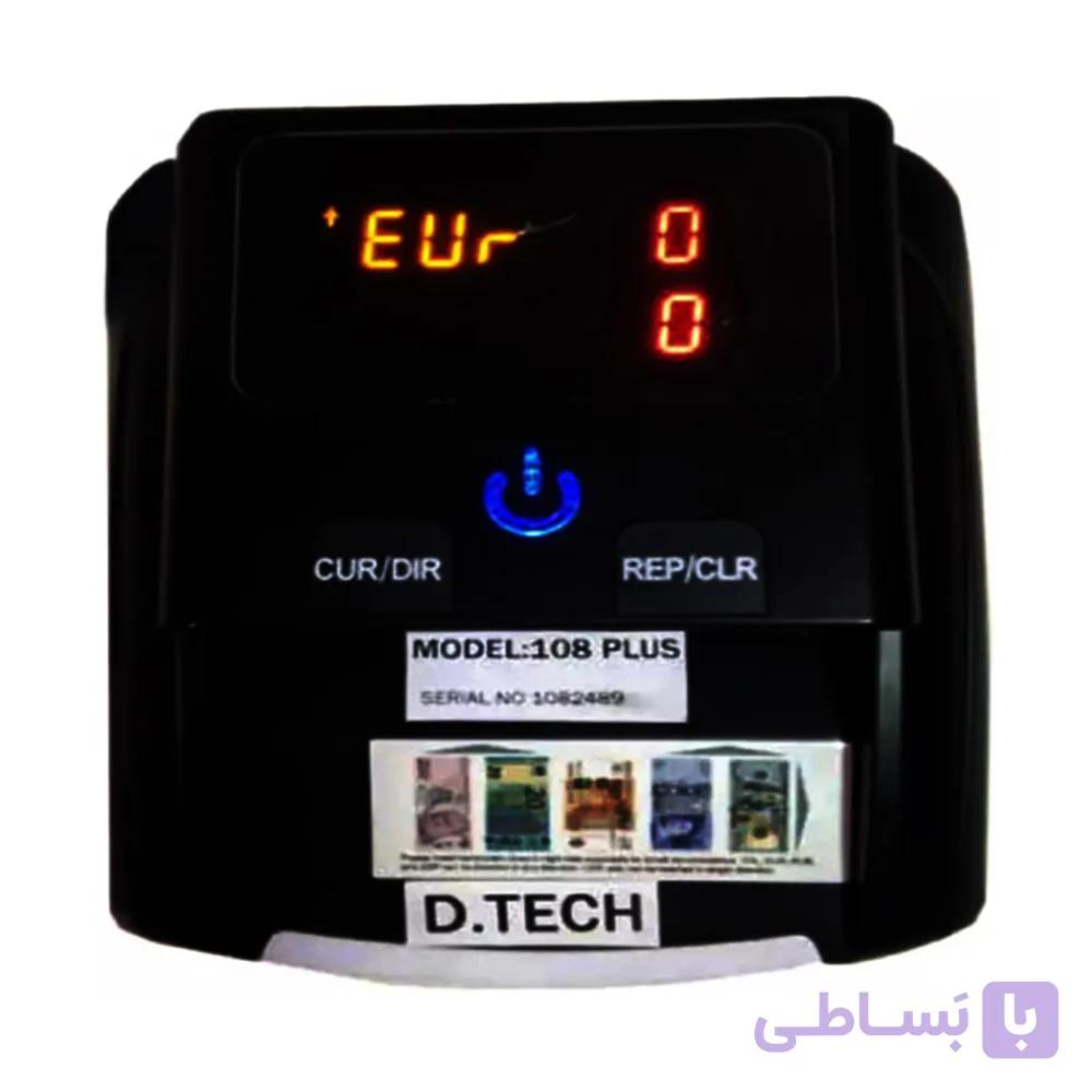 دستگاه تشخیص اصالت اسکناس دیتک مدل Plus 108 — تصویر 1