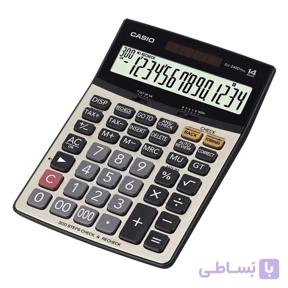 ماشین حساب کاسیو DJ-240D Plus — تصویر 1
