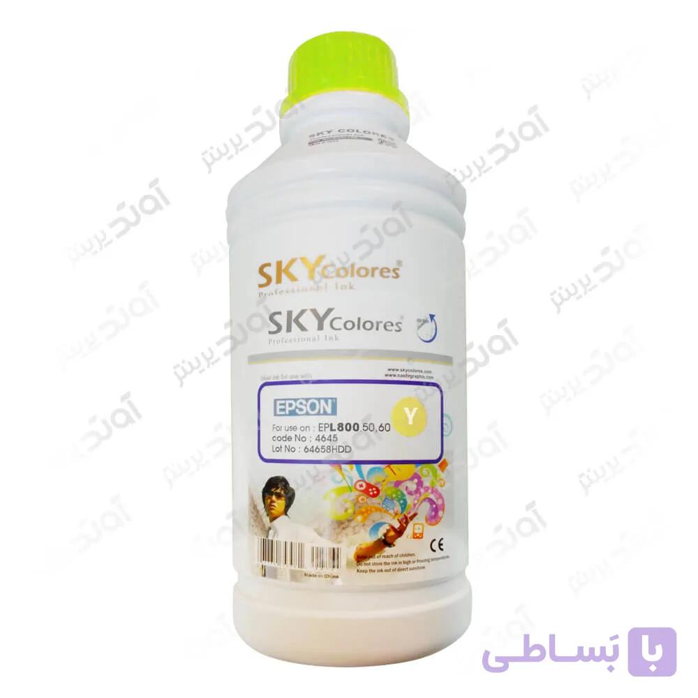 جوهر پرینتر اپسون رنگ زرد Epson Sky Colors 100ml