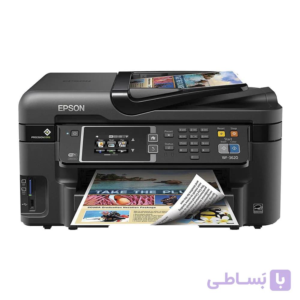 پرینتر چندکاره جوهر افشان اپسون Epson WorkForce WF-7610DWF — تصویر 1