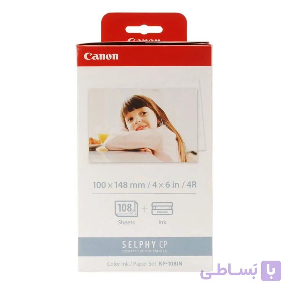 کارتریج ریبون و کاغذ عکس کانن Canon KP-108IN — تصویر 1