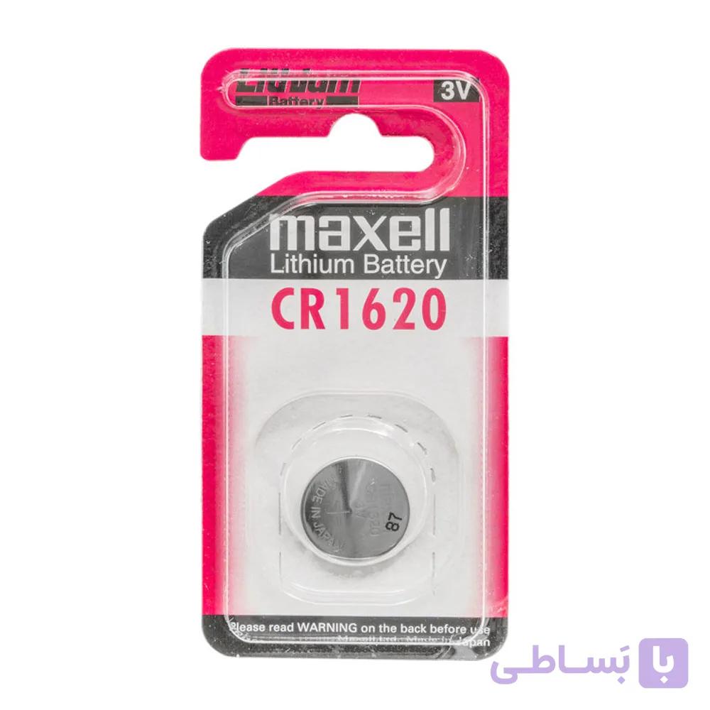 باتری سکه ای مکسل CR 1620 3V — تصویر 1